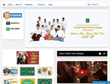 Tablet Screenshot of hotelwahidsalatiga.com